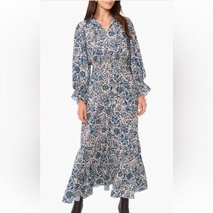 Vince Camilo Paisley Floral Maxi Dress (S)